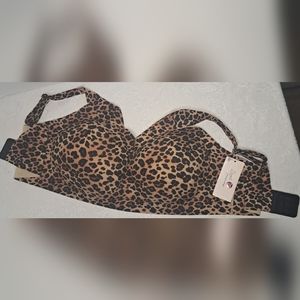 New Leapord Print Bra Size XXXL